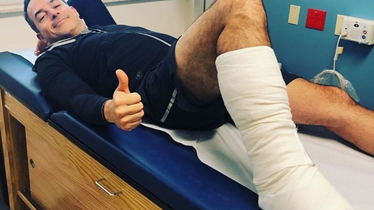 Carlos Calderon introduces his girlfriend on &lsquo;Despierta America&rsquo;