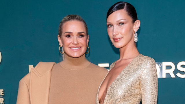Yolanda and Bella Hadid