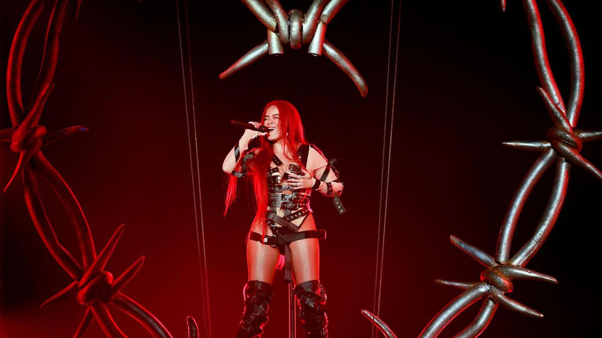 Karol G makes history! The singer’s $trip Love Tour is the highest-grossing by a female Latin act