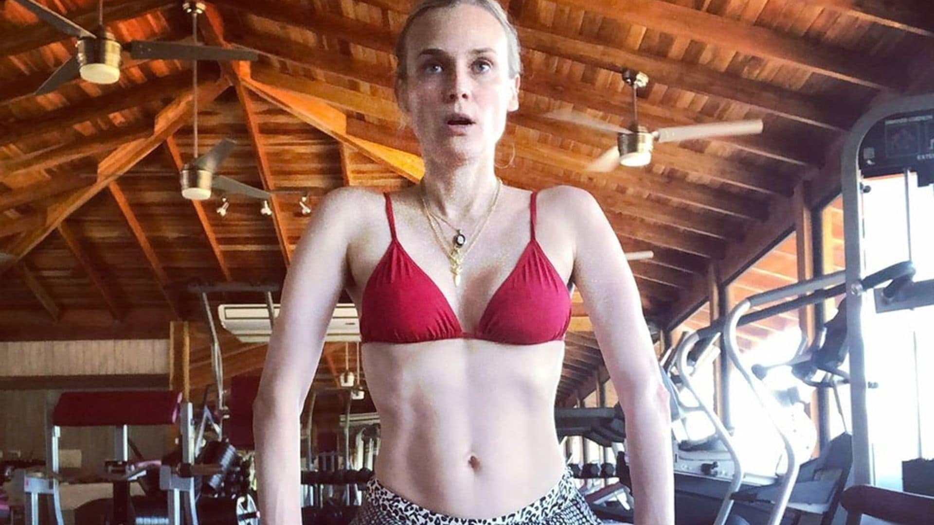 Diane Kruger post baby body
