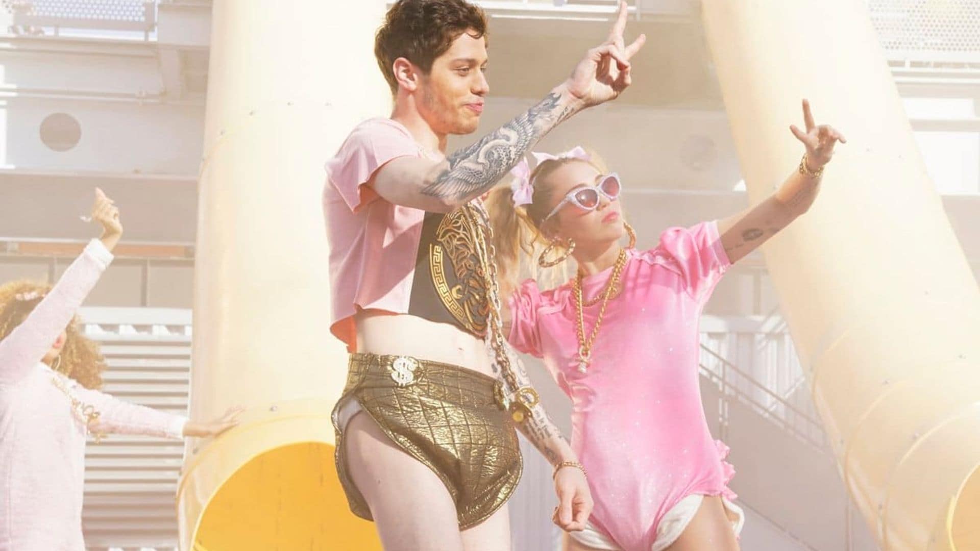 Pete Davidson is ringing in the new year with Miley Cyrus at her New Year’s Eve Party on NBC