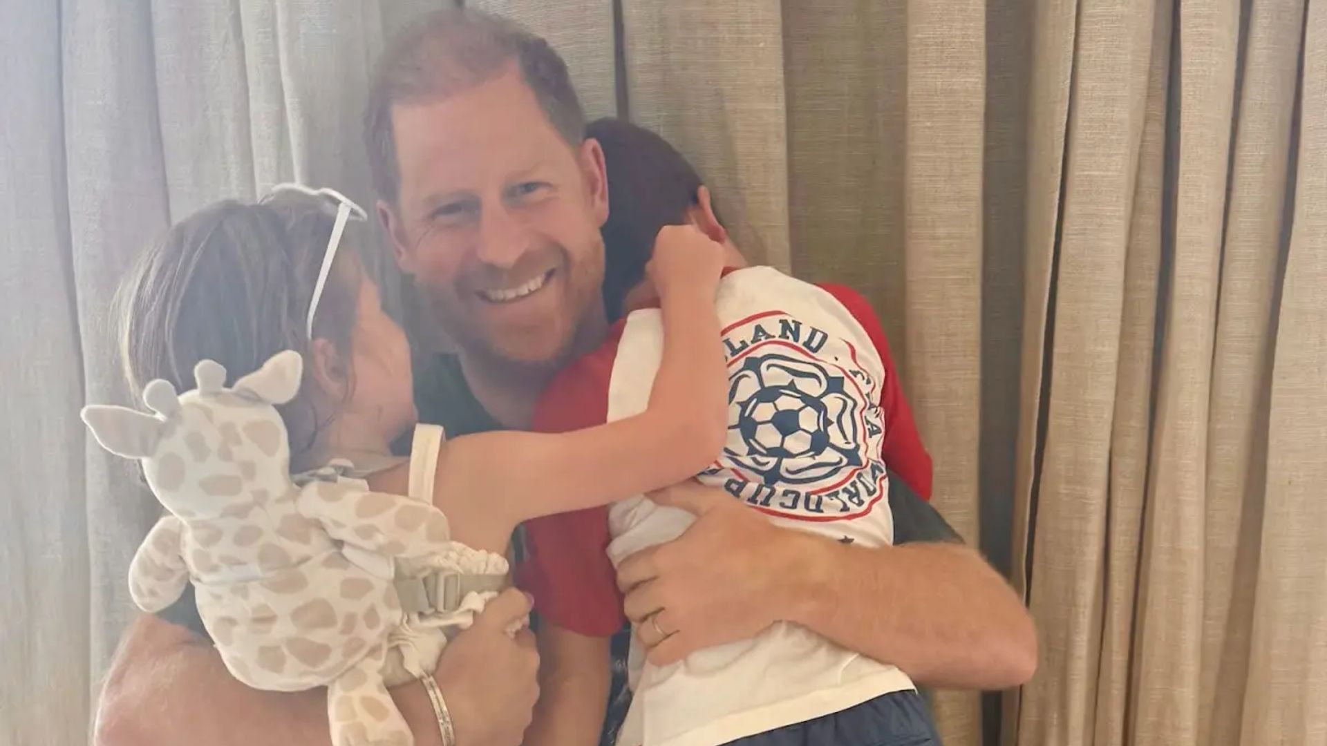Prince Harry Shares a Parenting Moment With His Kids