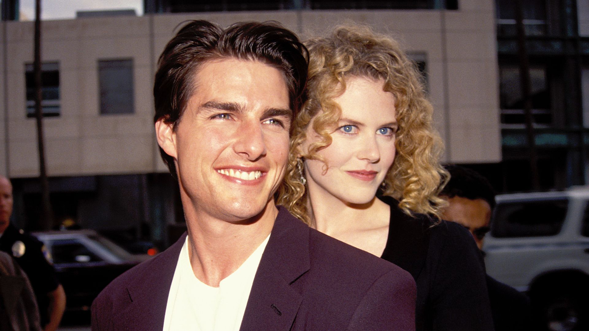 Tom Cruise and Nicole Kidman in Los Angeles 1992