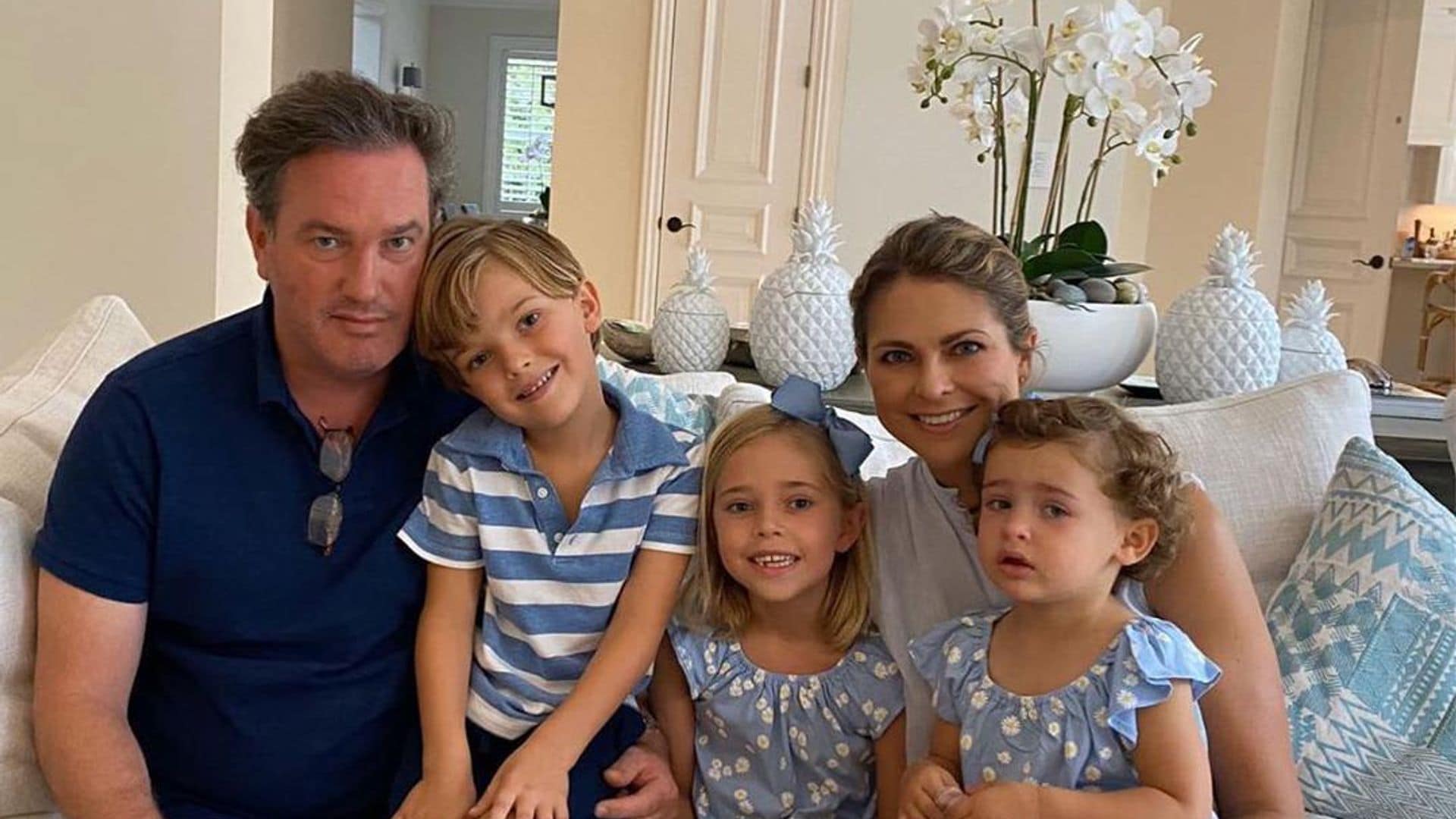 Princess Madeleine and kids celebrate Sweden’s National Day from Miami mansion
