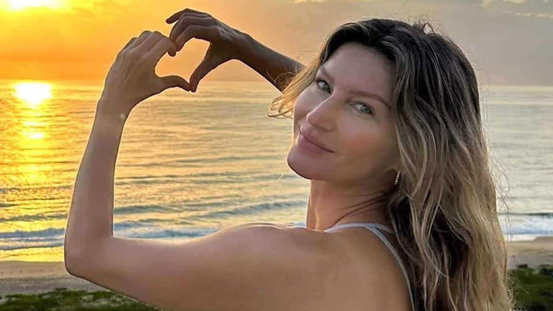 Gisele Bündchen shows her most maternal side with a never-before-seen photo with her 6-month-old baby