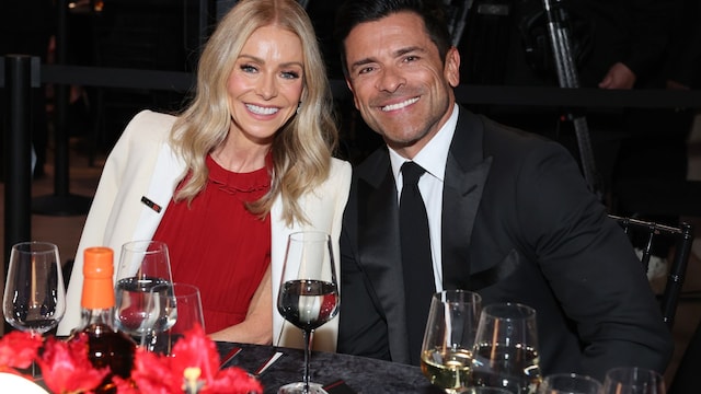 Kelly Ripa and Mark Consuelos attend the 2024 TIME100 Gala 