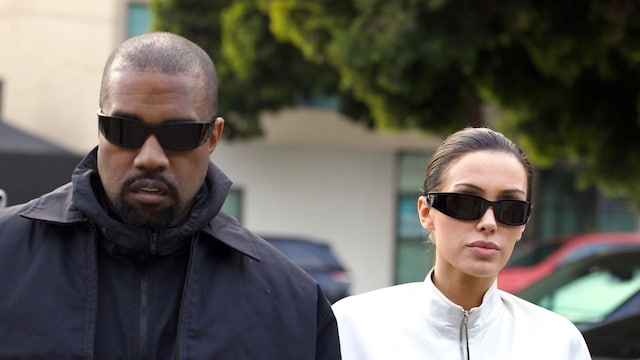 Kanye West and Bianca Censori were spotted arriving at a recording studio following controversy at the Grammy Awards.****