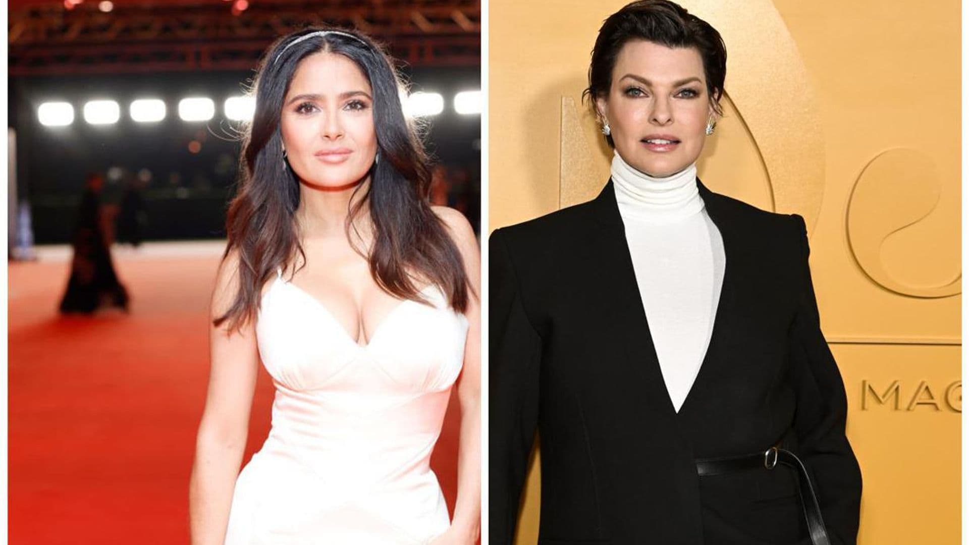 Salma Hayek hugs Linda Evangelista and shares supportive message: More about their friendship