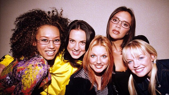 The Spice Girls - Melanie B, Melanie C, Geri Halliwell, Victoria Adams And Emma Bunton