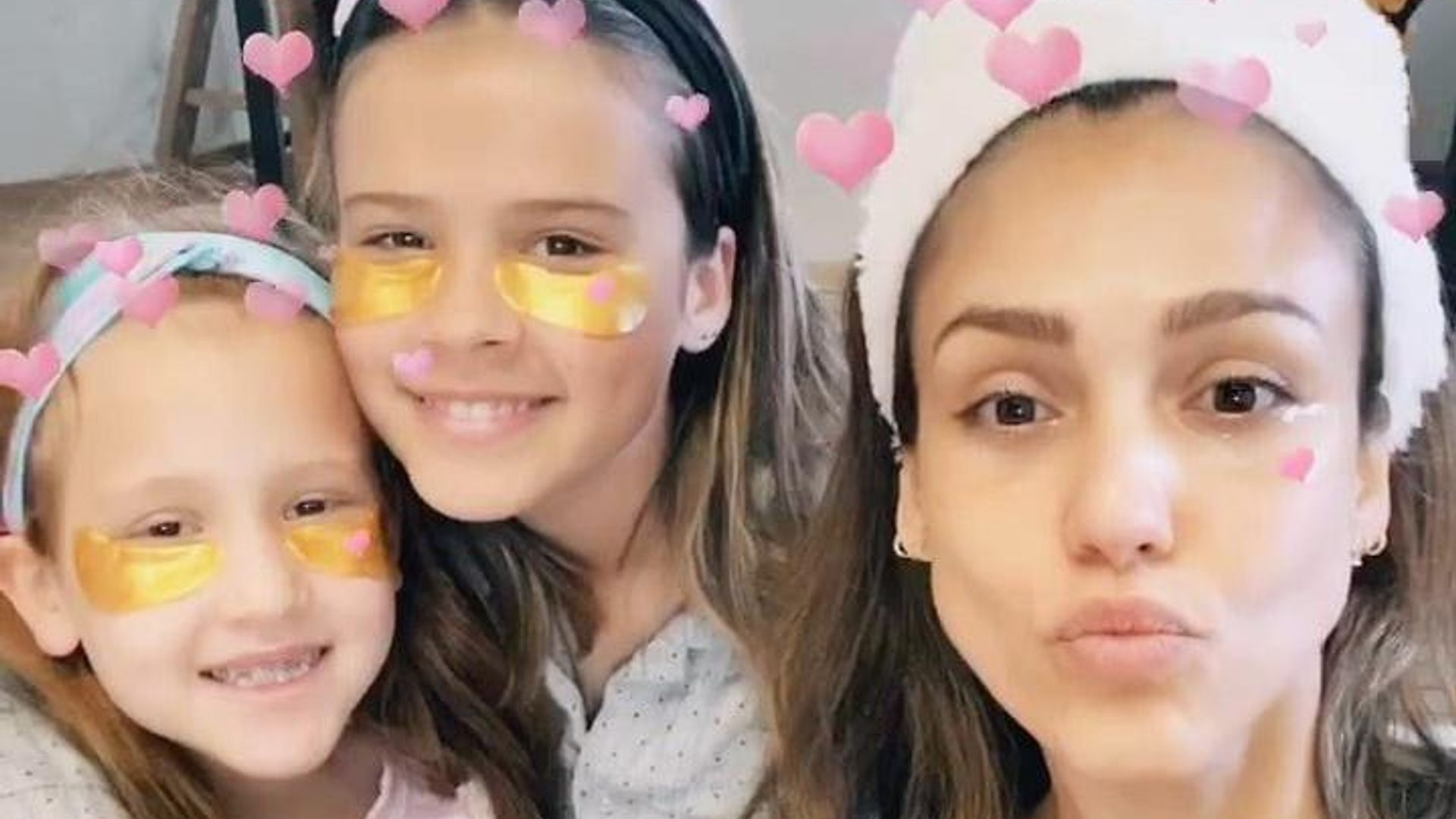 Jessica Alba reveals her secret to getting her family serious about their skincare