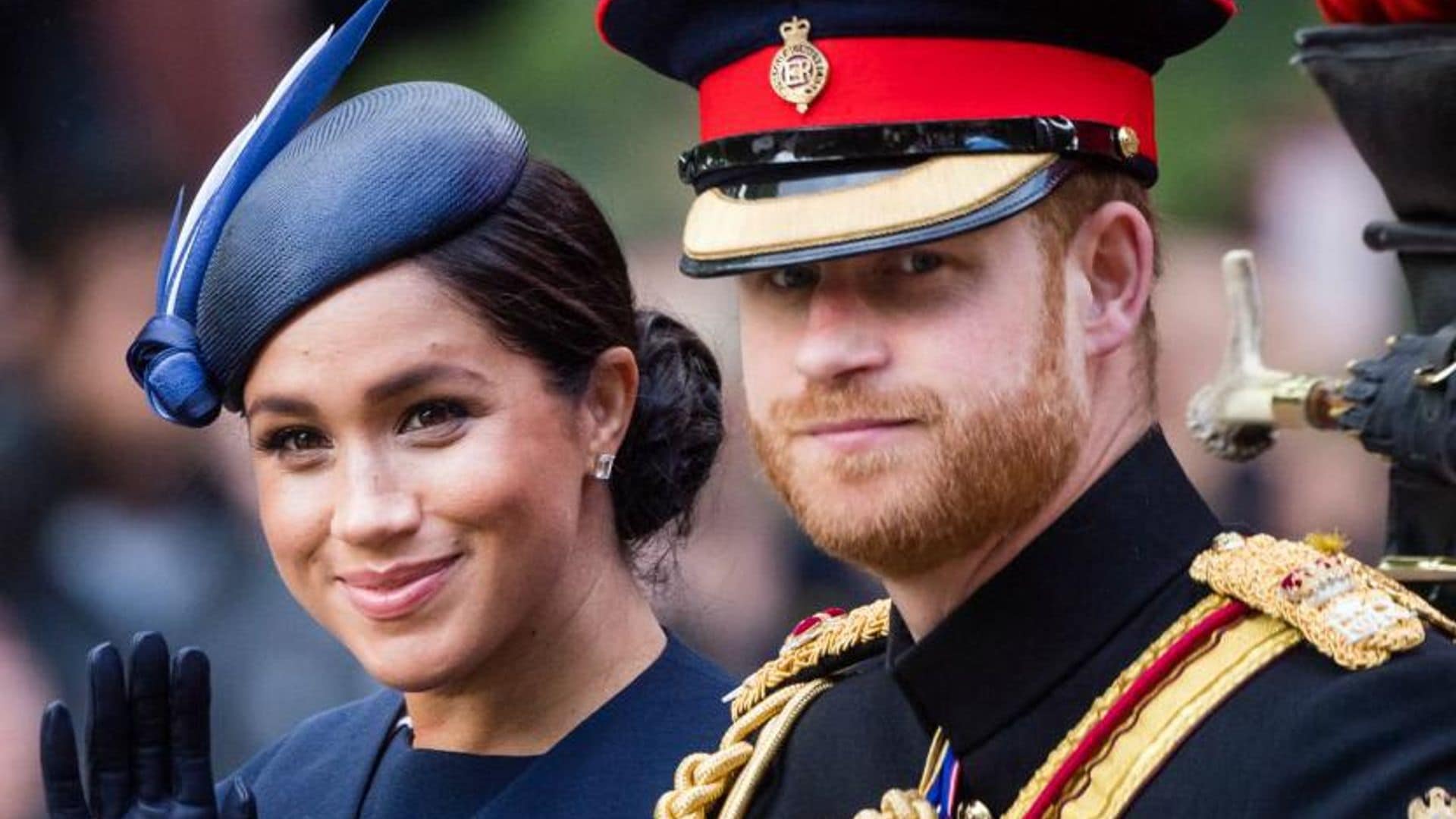 Meghan Markle makes elegant post-baby return to the spotlight at Trooping the Colour