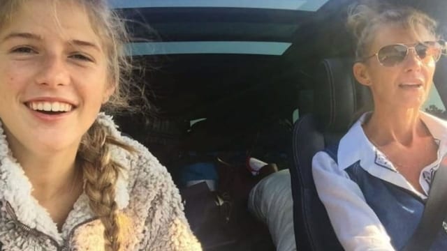 Maggie and Faith sang Taylor Swift's <i>Bad Blood</i> on their college road trip.
Photo: Instagram/@faithhill