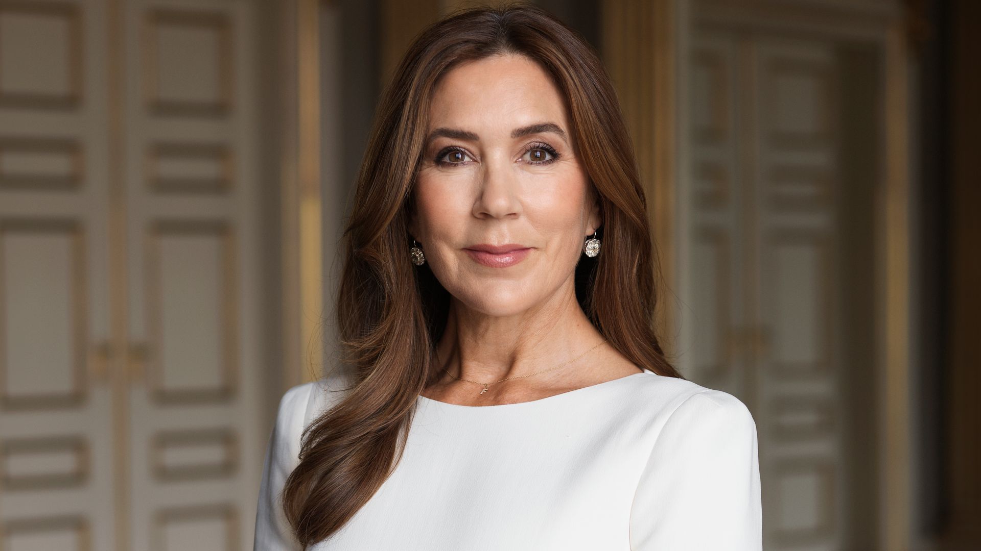 Queen Mary of Denmark exudes elegance in new official portraits
