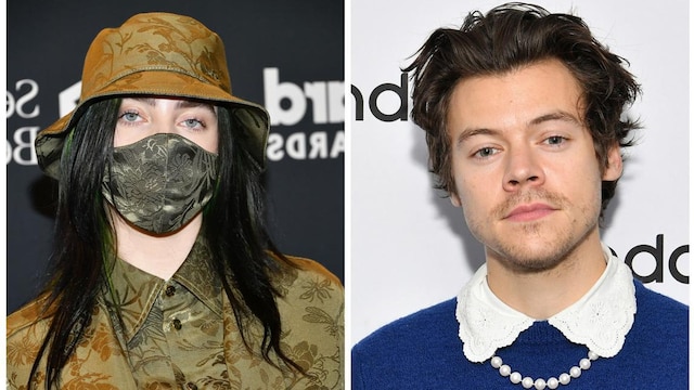 Billie Eilish and Harry Styles for Gucci's new fashion film festival.