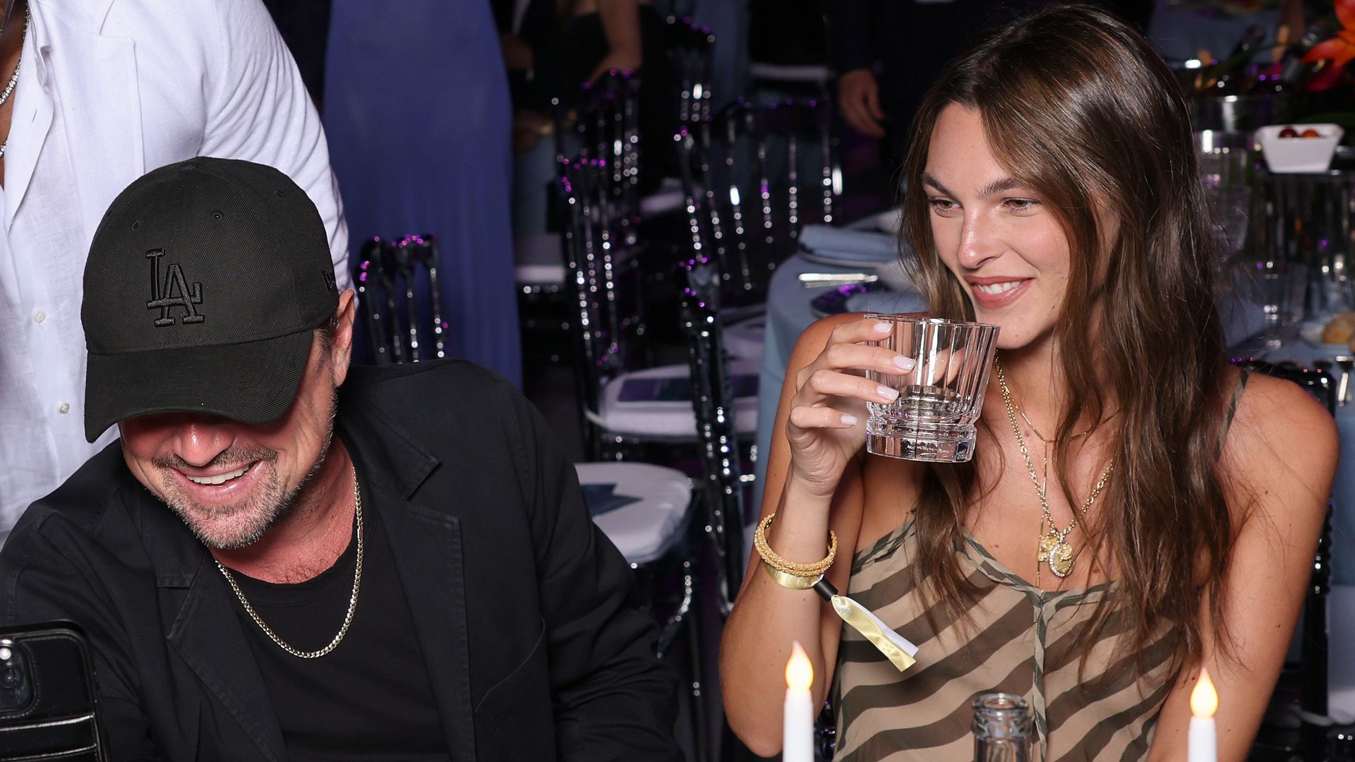 Leonardo DiCaprio and Vittoria Ceretti