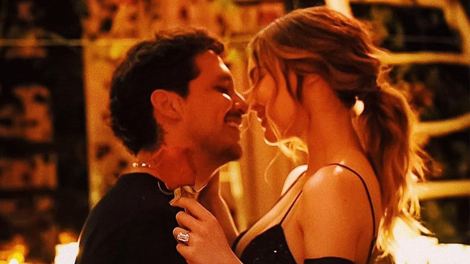Belinda and Christian Nodal are engaged! See the $3 million ring up close