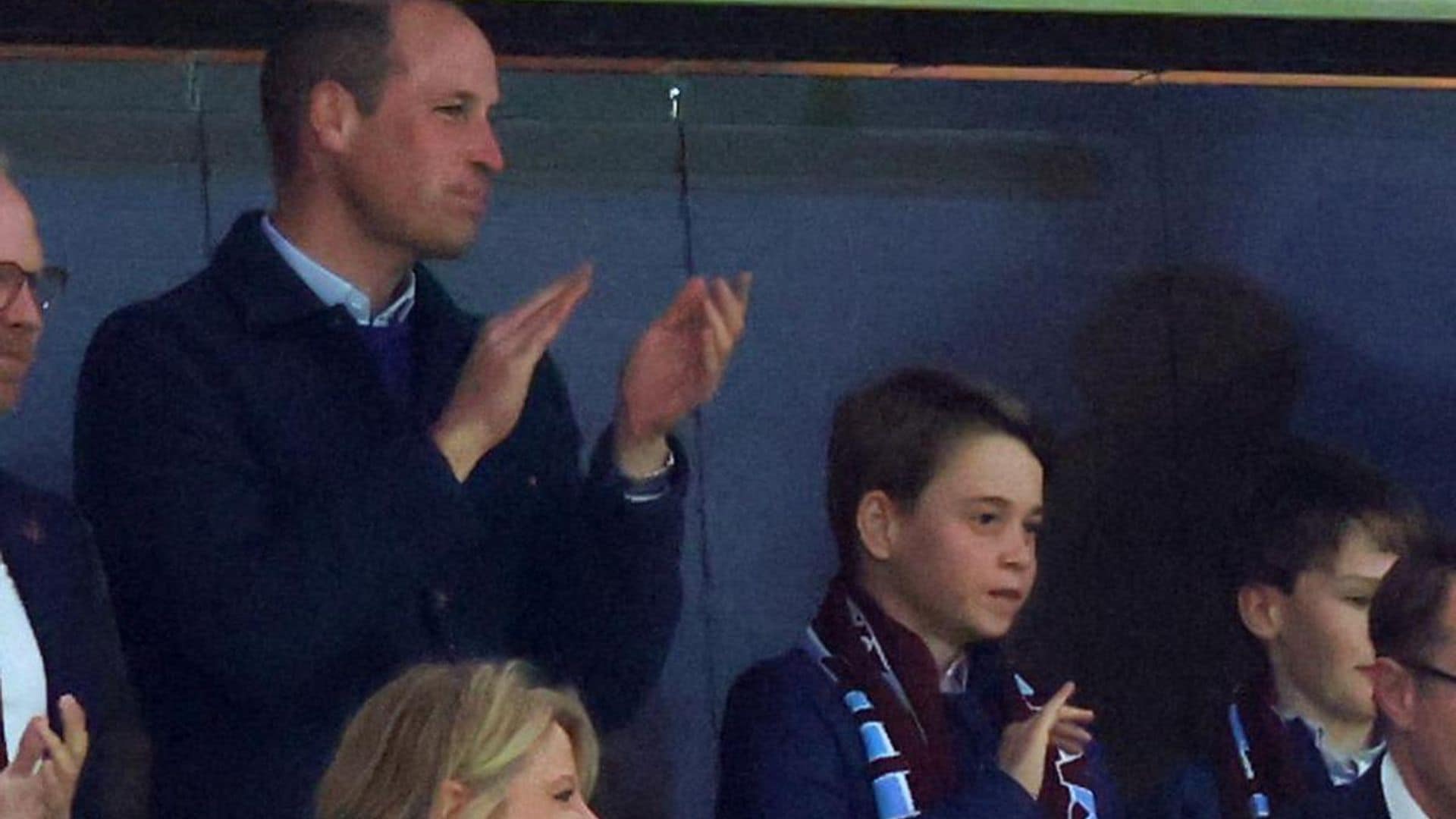 Prince William and Prince George enjoy father-son outing weeks after the Princess of Wales’ announcement