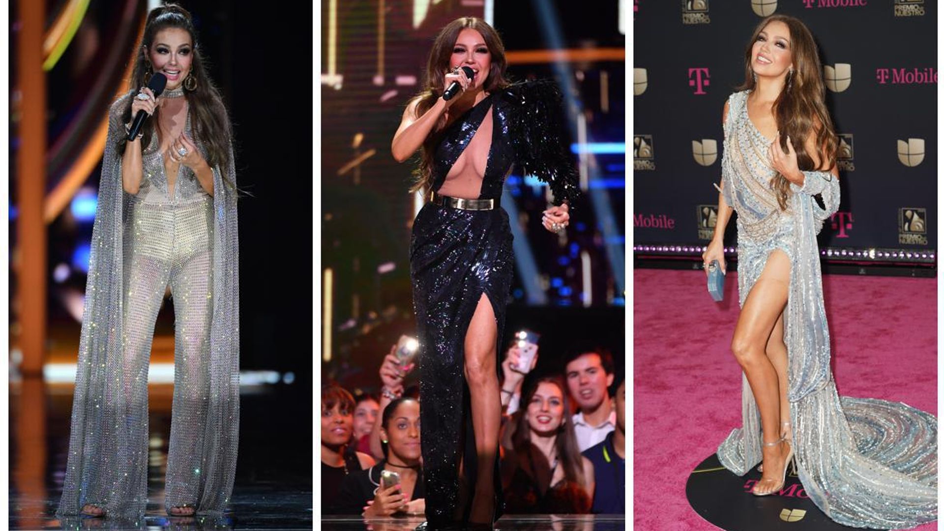 Thalia’s 6 sexiest looks from Premio Lo Nuestro 2020