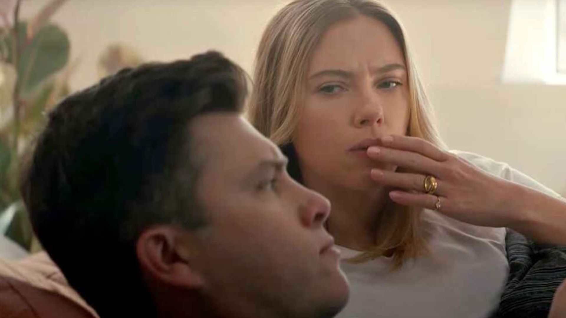 WATCH: Scarlett Johansson and husband Colin Jost star in hilarious Super Bowl commercial