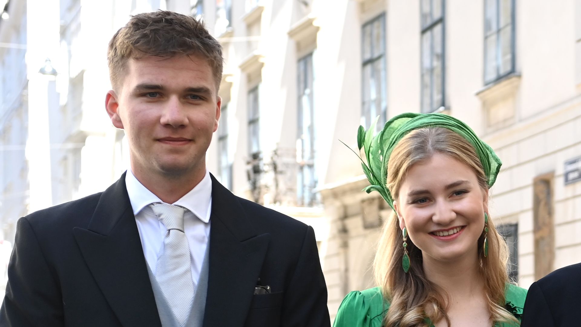 Prince Gabriel of Belgium, alongside his family, including Princess Elisabeth, King Philippe and Queen Mathilde