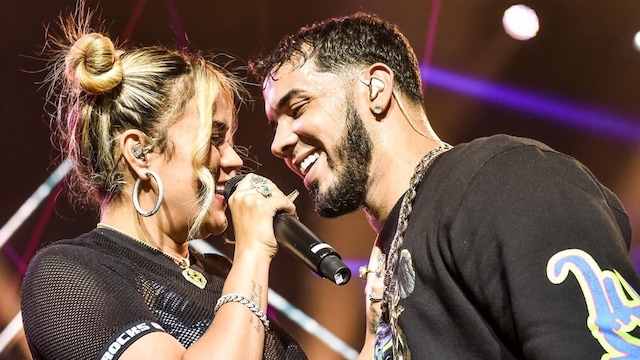 Anuel AA & Karol G In Concert - New York, NY