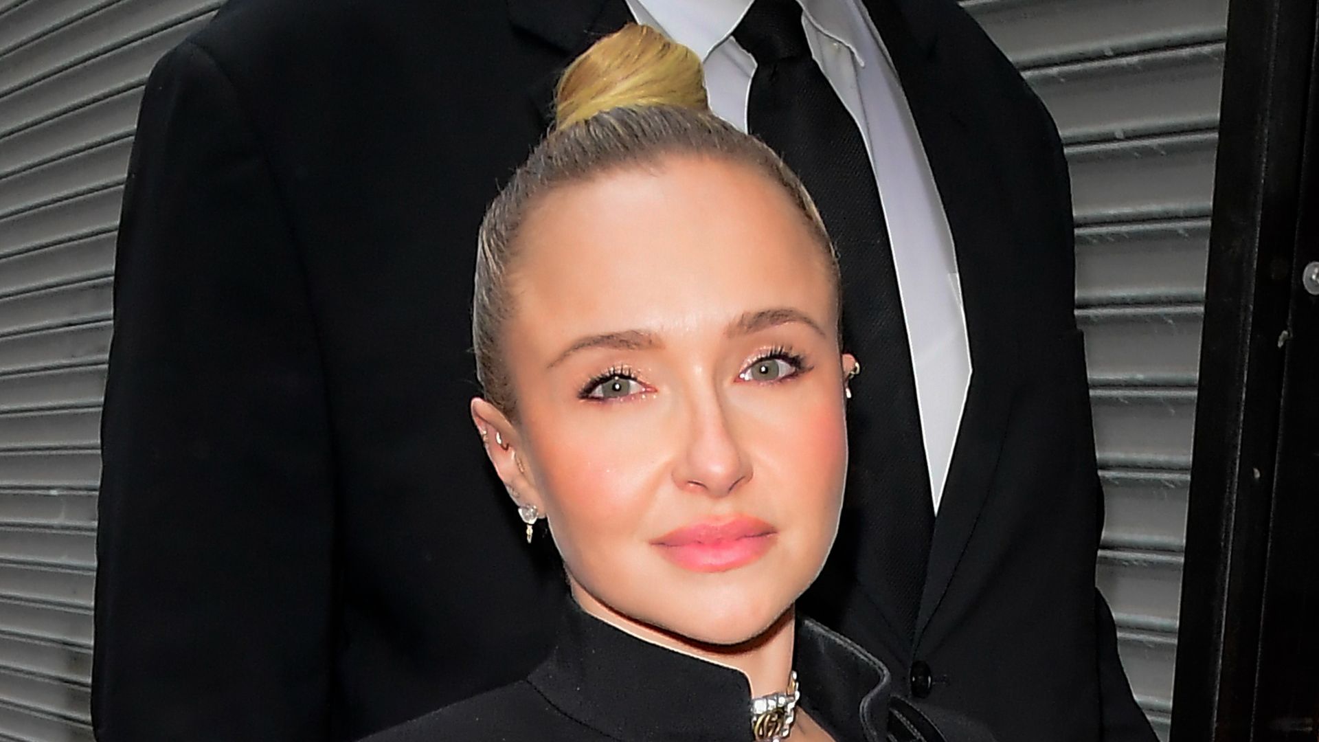NEW YORK, NEW YORK - MAY 19: Hayden Panettiere is seen on May 19, 2026 in New York City. (Photo by Raymond Hall/GC Images)
