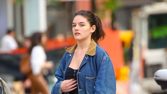 Suri Cruise stepped out in New York City