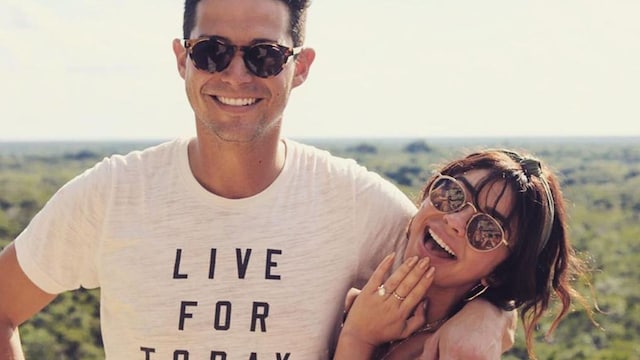 Sarah Hyland and Wells Adam