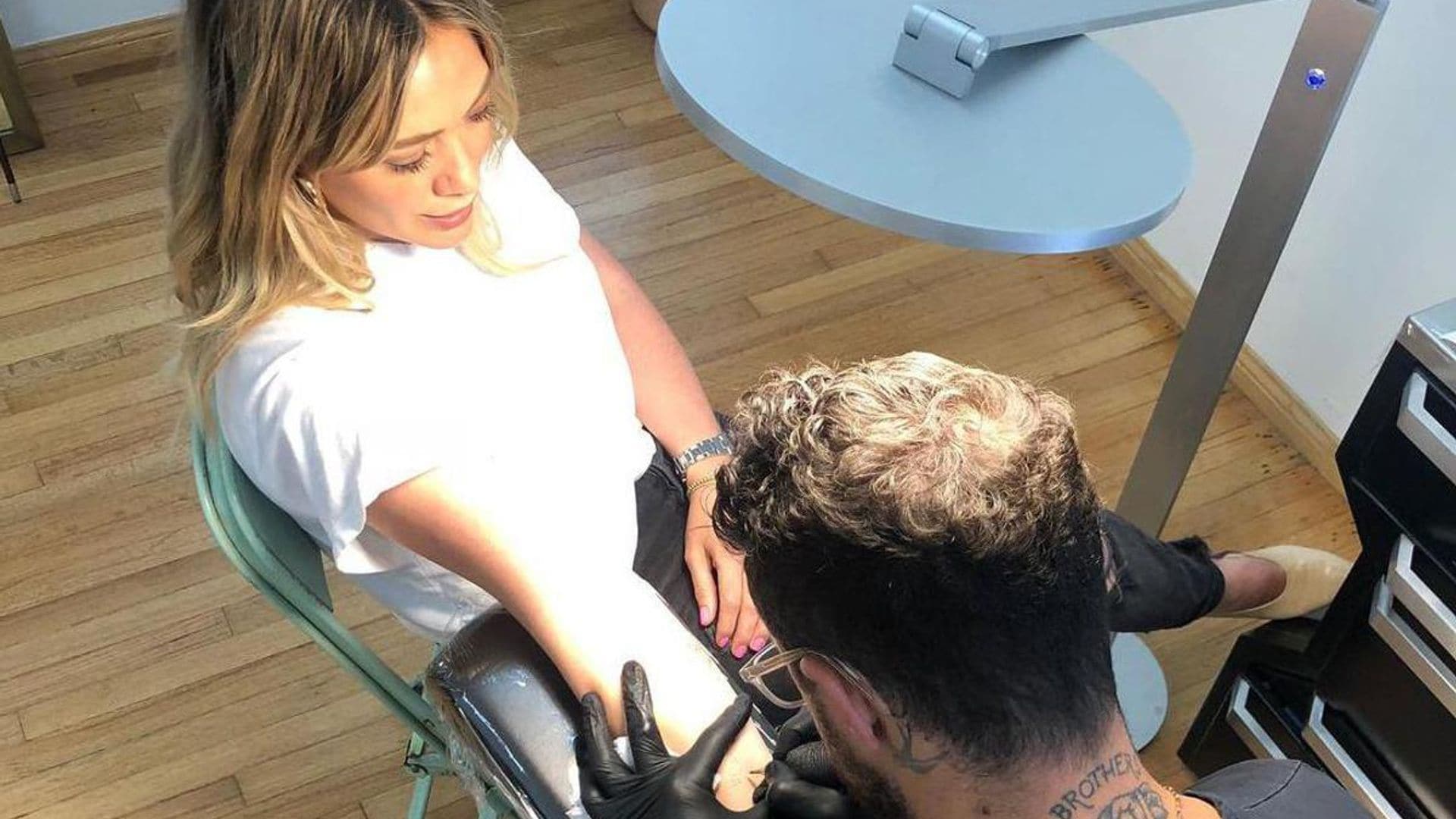 Why Hilary Duff had to get most of her 20 tattoos covered
