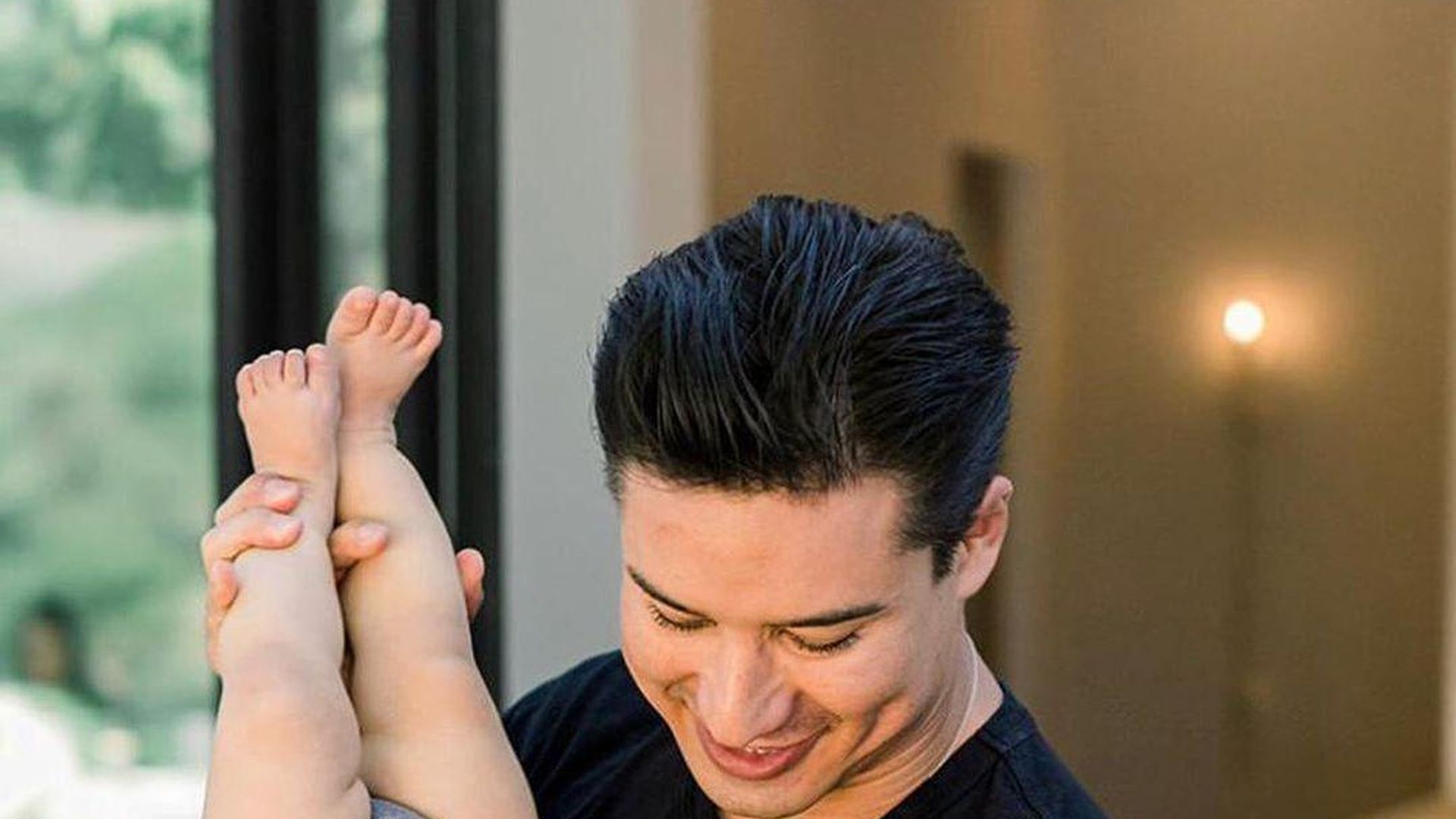 Happy Bday, Mario! Eva shares cute pic of Baby Santi and Mario Lopez
