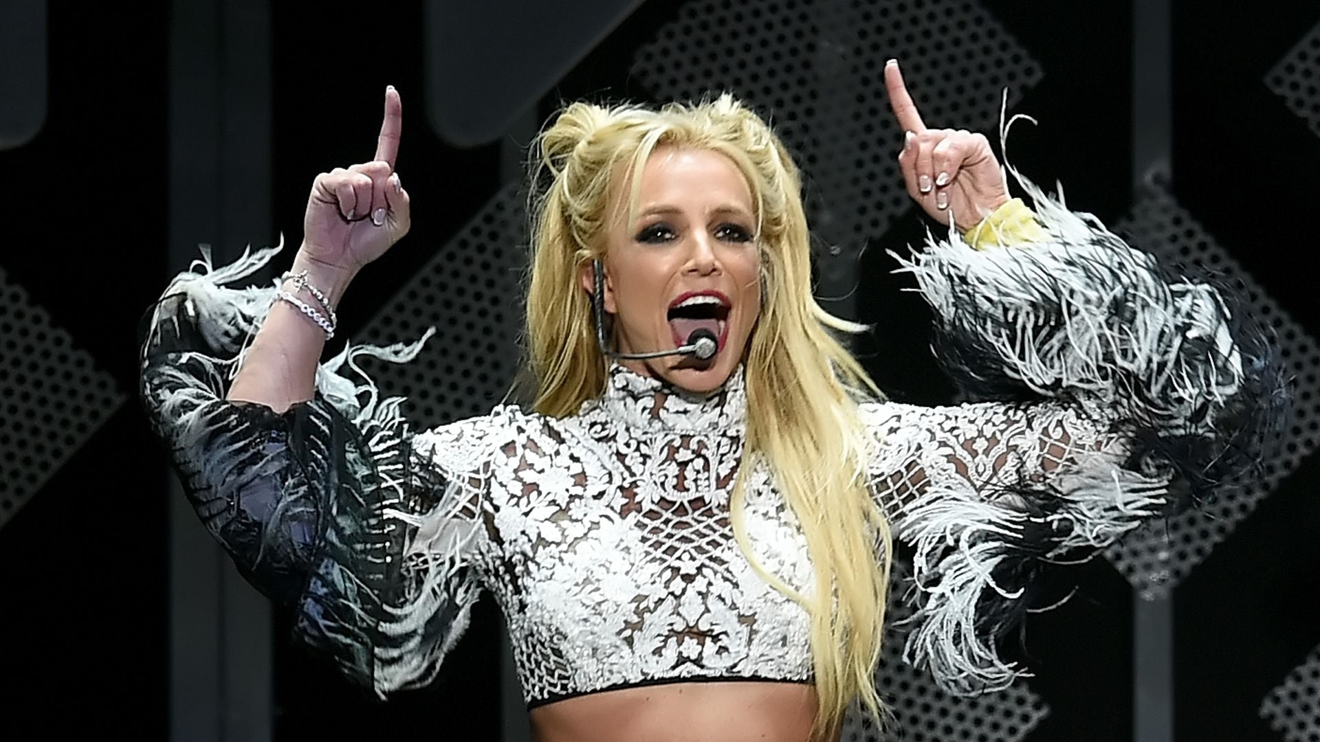 LOS ANGELES, CA - DECEMBER 02:  Singer Britney Spears performs onstage during 102.7 KIIS FM's Jingle Ball 2016 presented by Capital One at Staples Center on December 2, 2016 in Los Angeles, California.  (Photo by Kevin Winter/Getty Images for iHeartMedia)