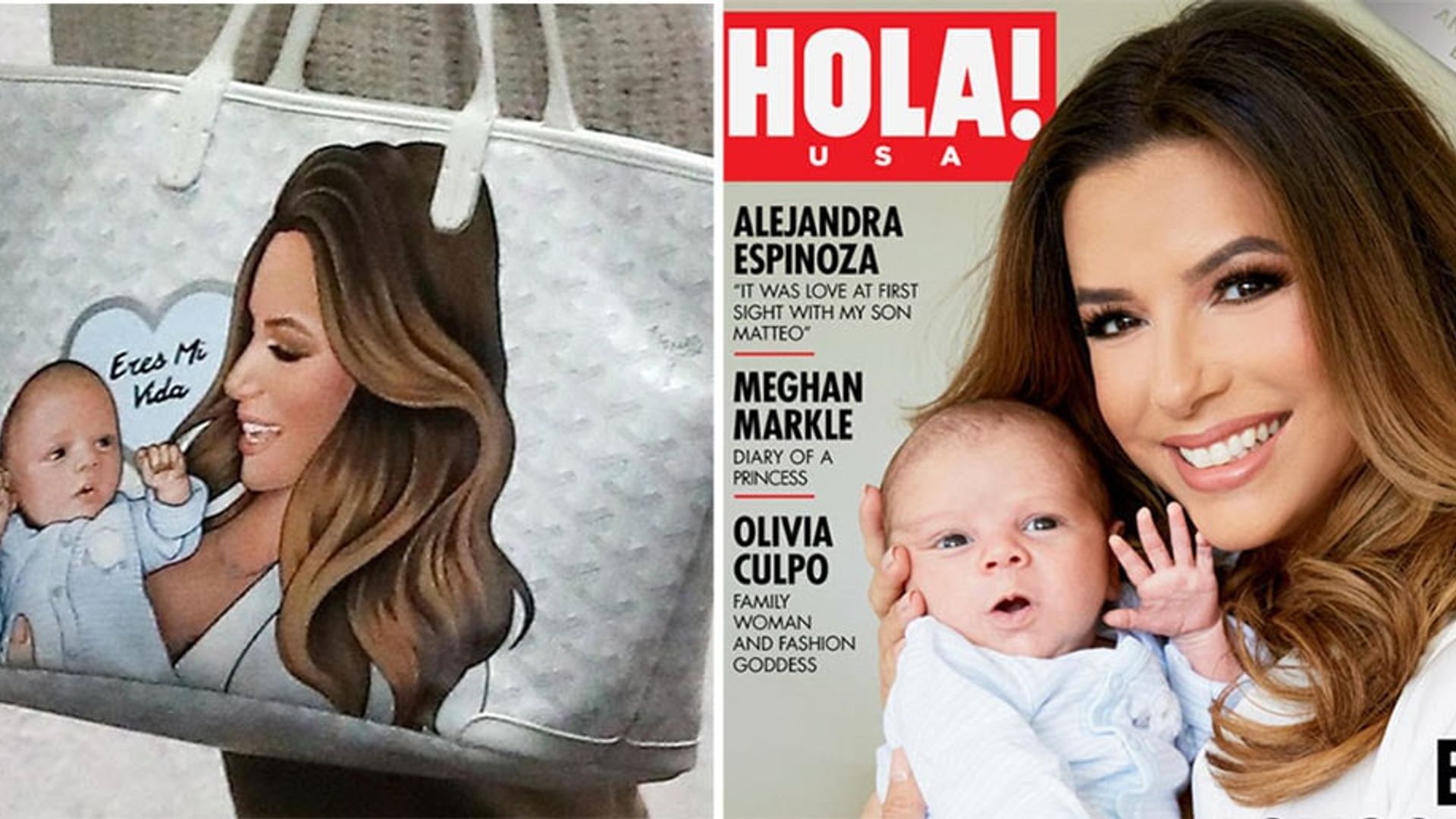 Current mood: Eva Longoria making a purse out of her HOLA! USA cover