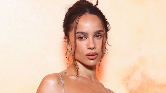 Zoë Kravitz looks effortless cool in cropped vest and massive diamonds: See her look!