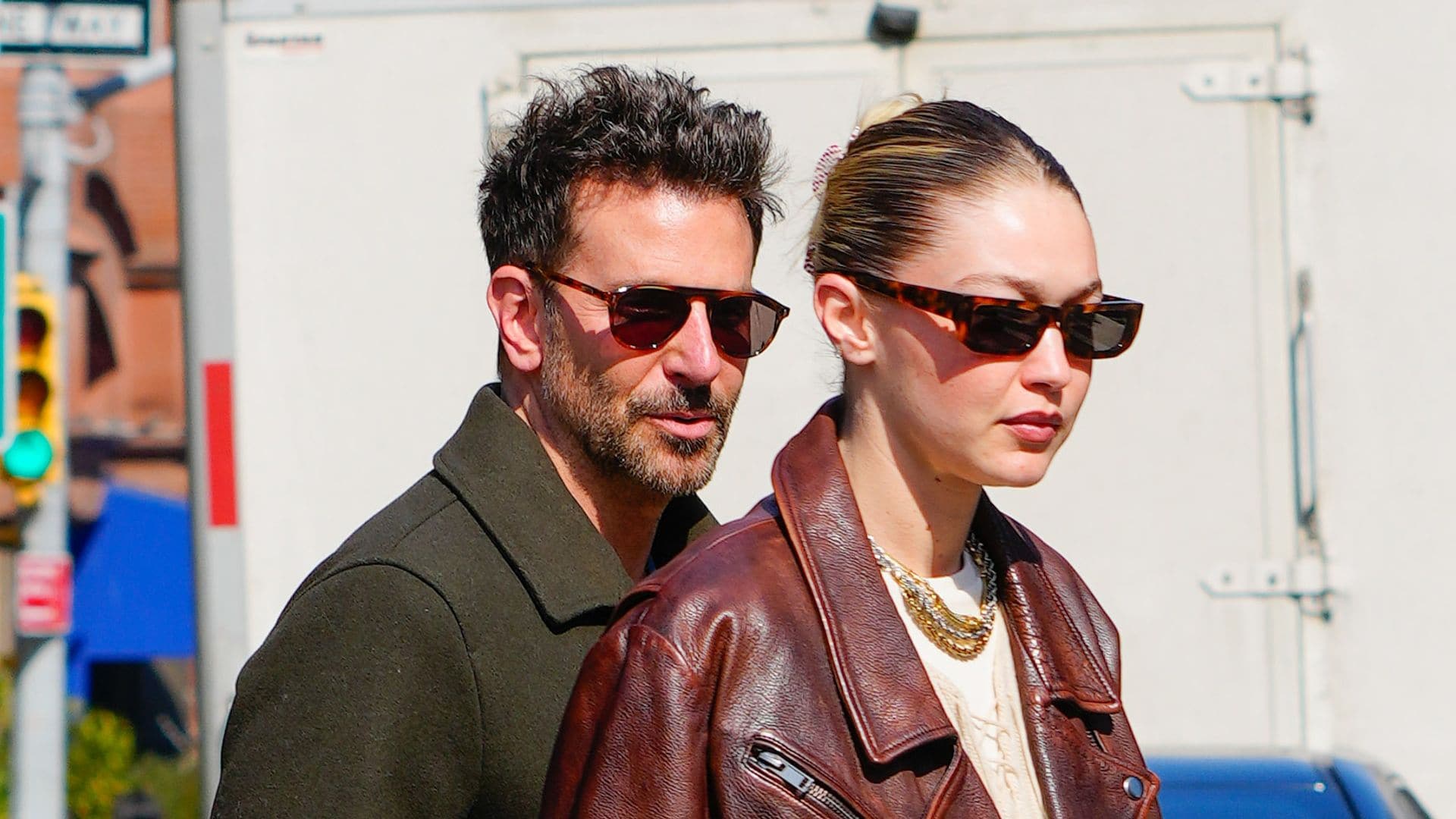 Bradley Cooper and Gigi Hadid rock matching outfits on Paris date