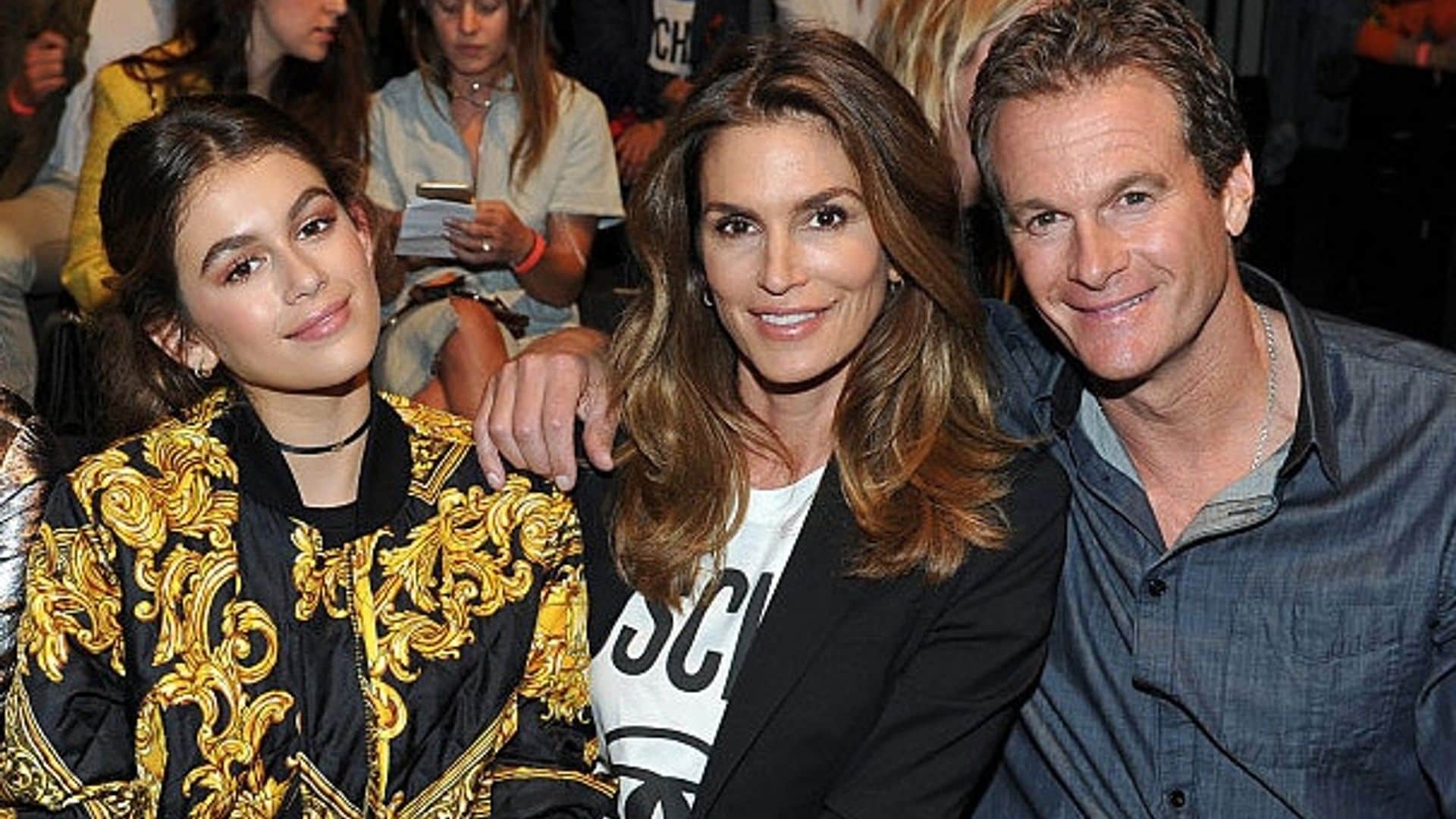 Cindy Crawford's son Presley Gerber makes runway debut for Moschino