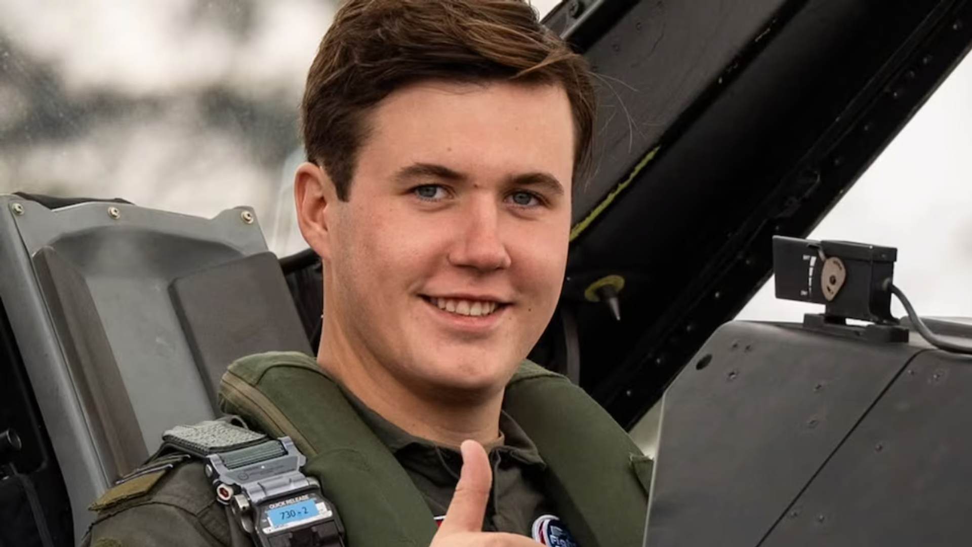 Prince Christian of Denmark's 'Top Gun' moment flying an F-16 for