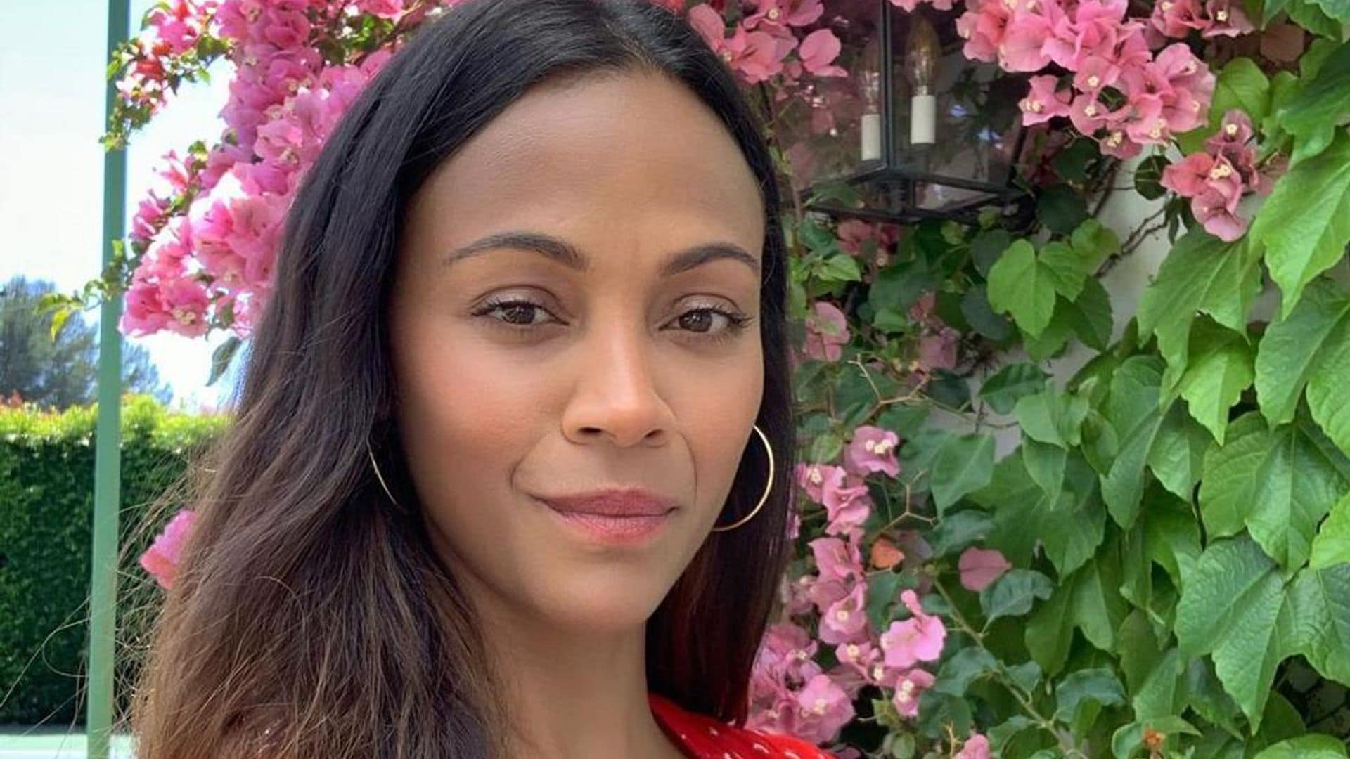 Zoe Saldana ‘stands with love’ and shares a moving message for her sons