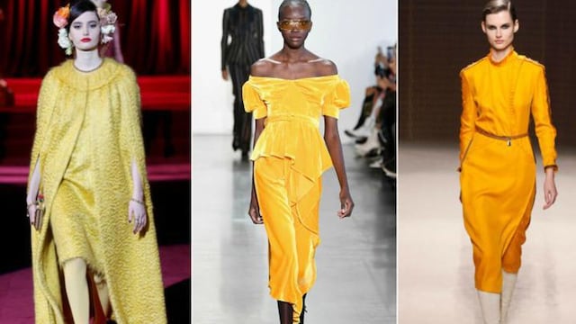 Dark yellow will be a brilliant alternative for fall-winter 2019/2020