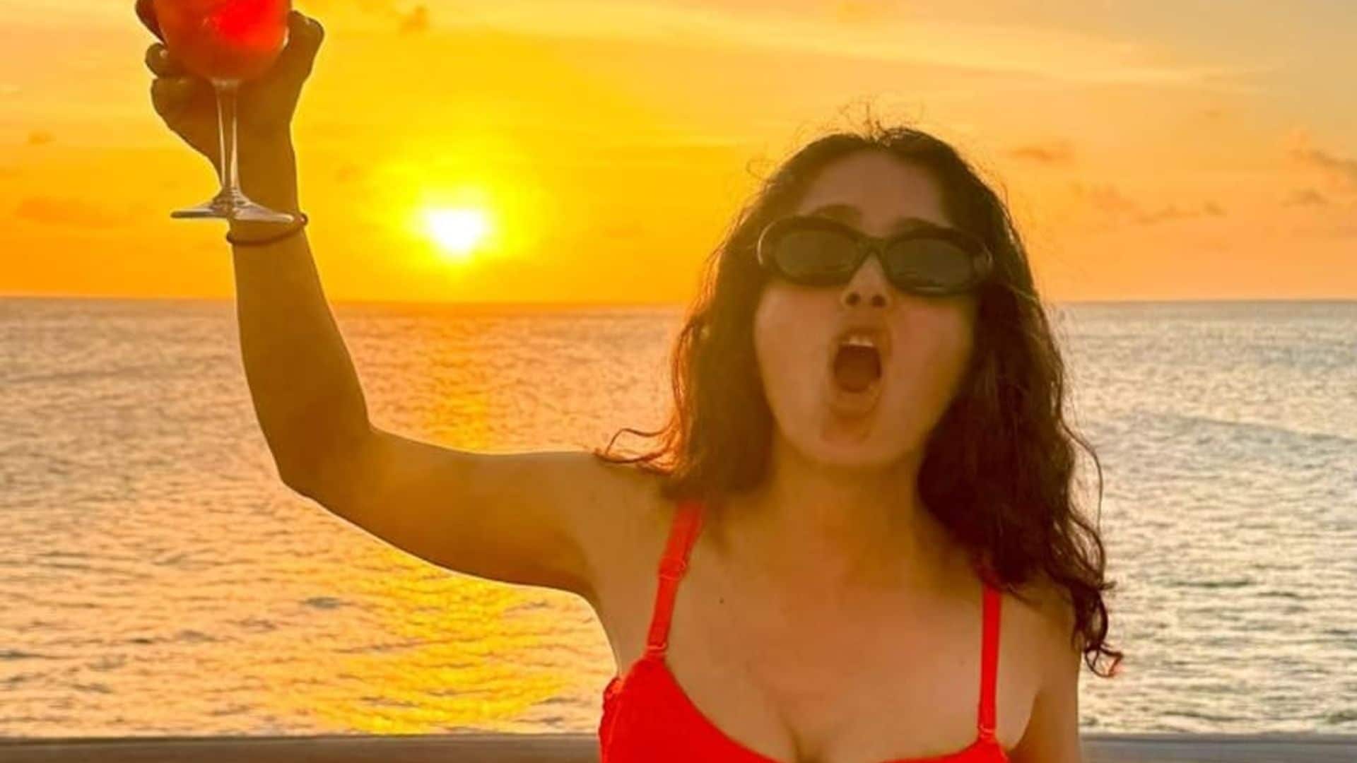 Salma Hayek celebrates her birthday in bikinis and Aperol spritzes: 'Still dancing'