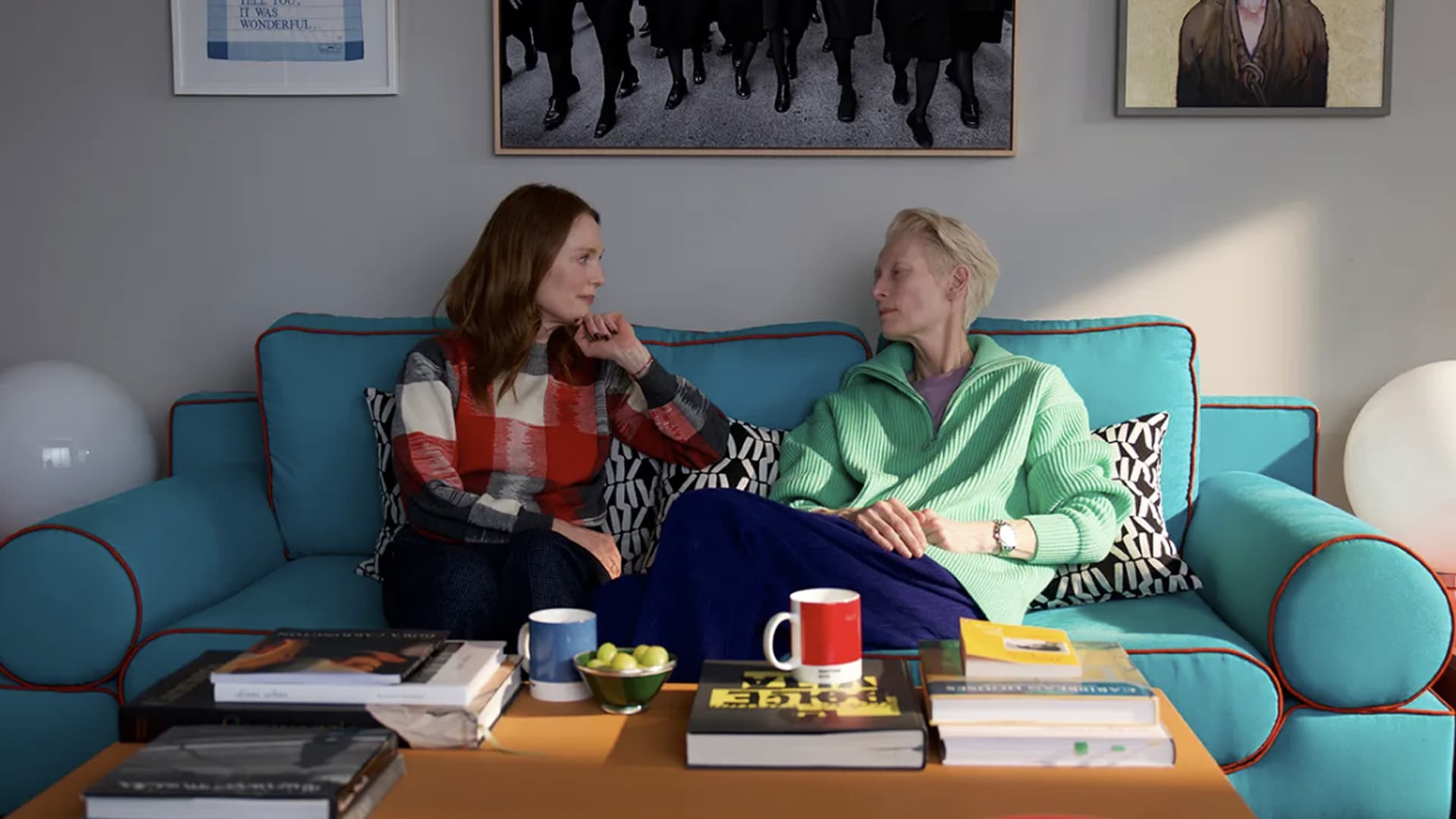 Julianne Moore and Tilda Swinton