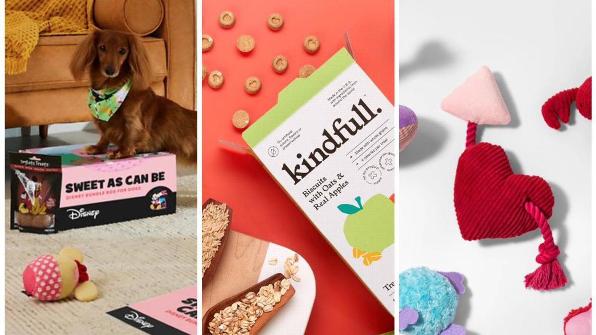 Spoil your furry friend this Valentine’s Day with the healthiest treats, fun toys, & top grooming products