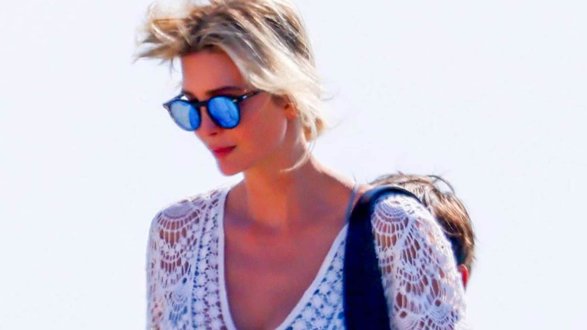Ivanka Trump hangs out with David Guetta on a yacht in Ibiza