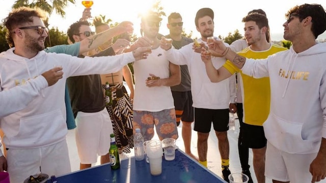 Joe Jonas bachelor party weekend
