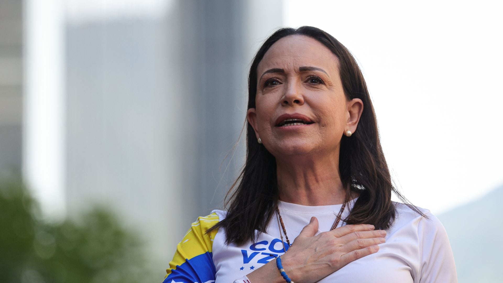 Maria Corina Machado, the Venezuelan recipient of the 2025 Nobel Peace Prize
