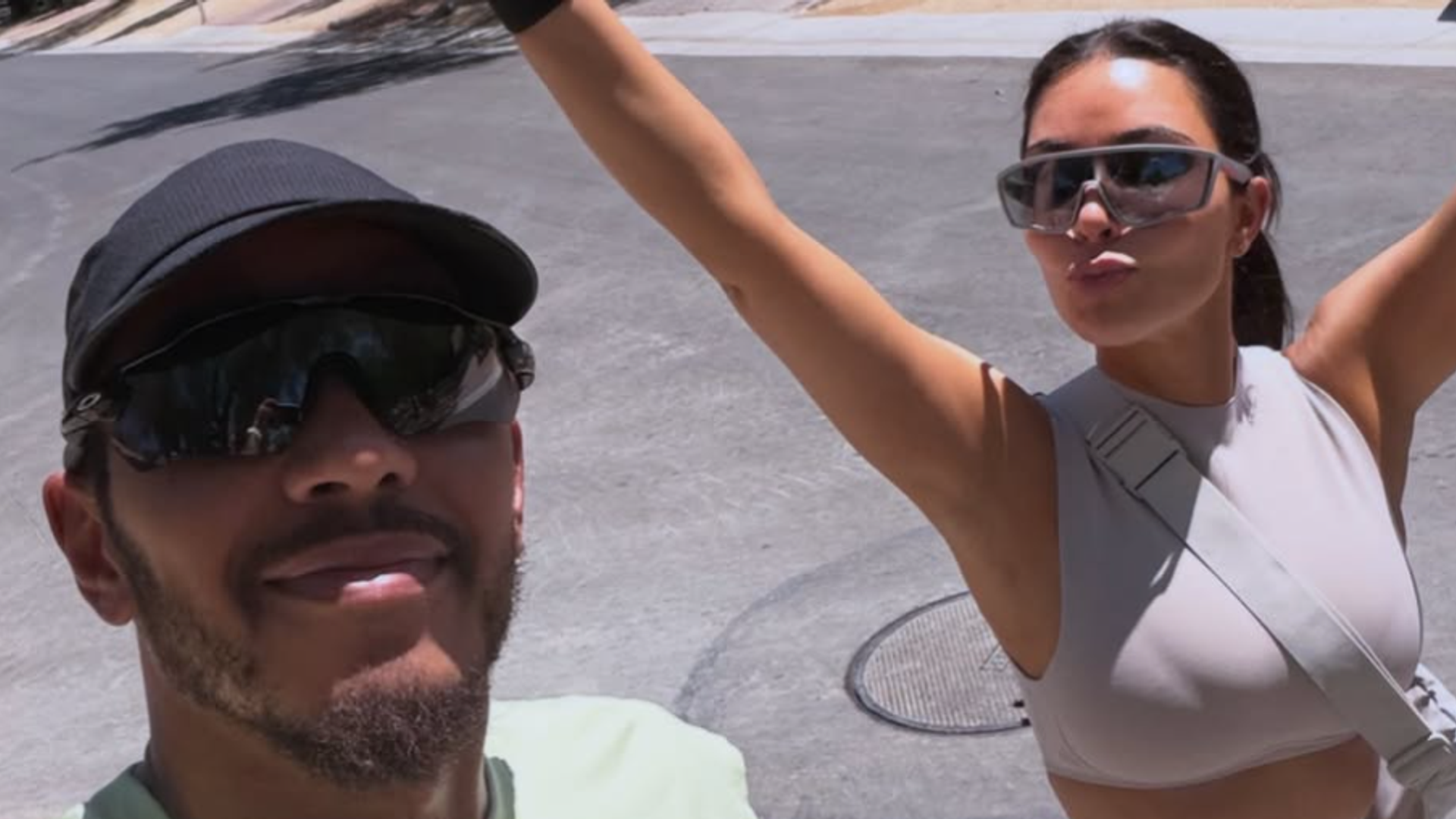 Lewis Hamilton shares intimate new photos with Kim Kardashian while “resting, restoring, recharging,” offering a rare look inside their romance and summer.