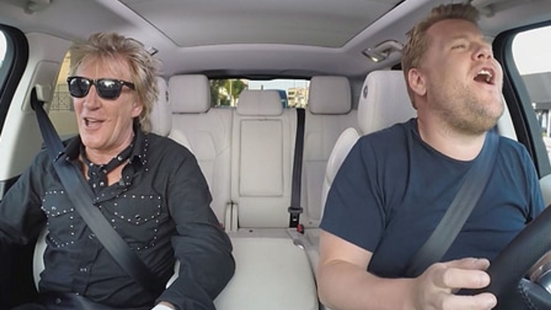 A$AP Rocky joins Rod Stewart for carpool karaoke