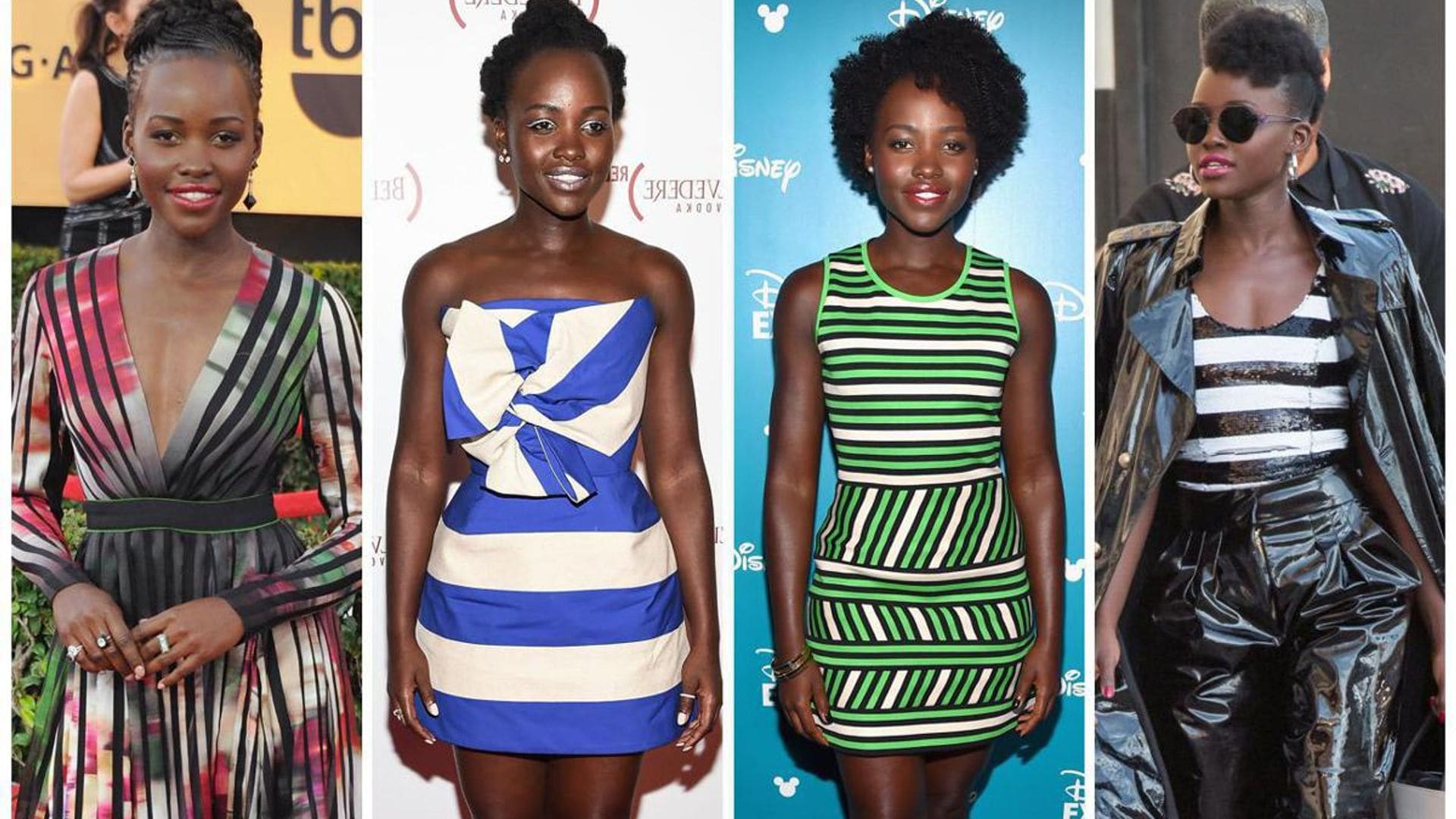 Lupita Nyong’o style guide: Her multiple ways to wear stripes