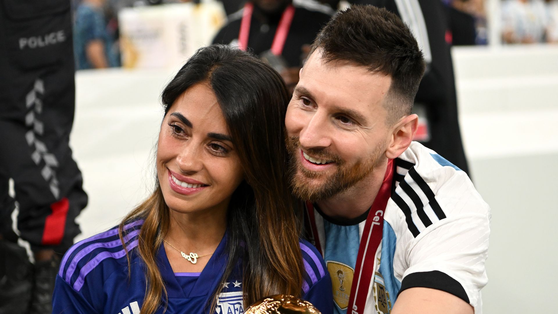 Antonela Roccuzzo and Lionel Messi mark wedding anniversary with swoon-worthy photo