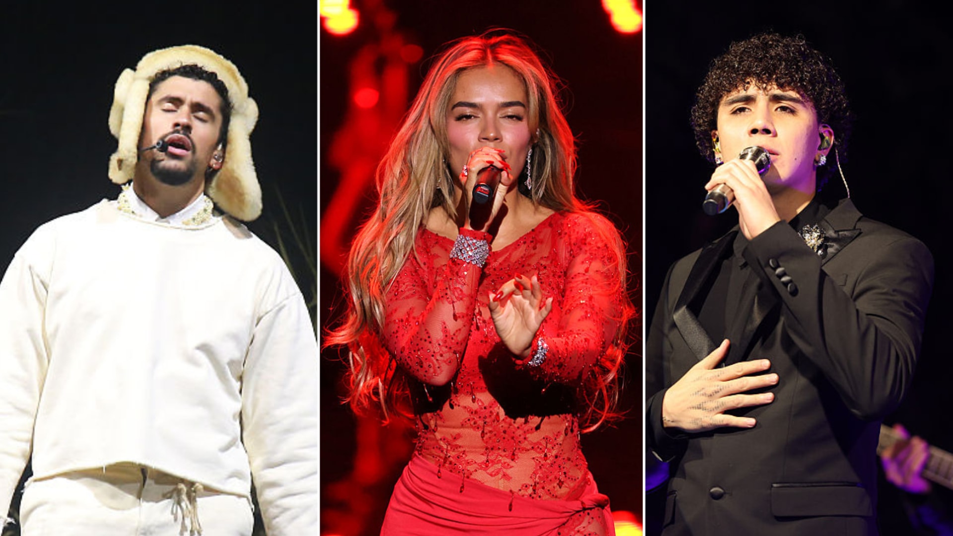 Bad Bunny, Karol G, DannyLux