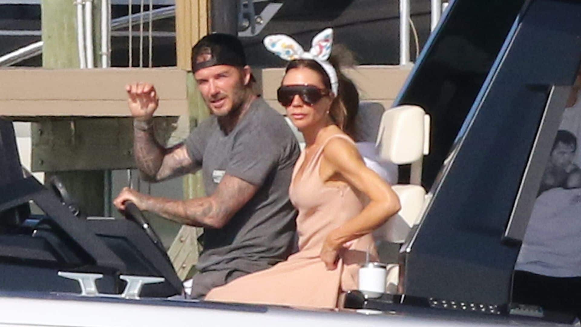 The Beckhams and Crawford-Gerbers reunited for Easter 2025 on a Miami yatch